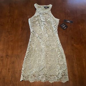 Lulu’s sage cocktail dress size xs